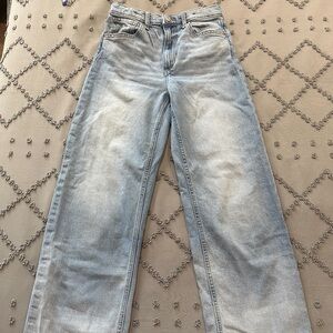 H&M wide leg jeans worn once